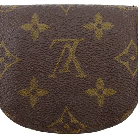 Louis Vuitton Coin Case Monogram Beige Monogram Canvas Authentic Used T18750 - Picture 2 of 8